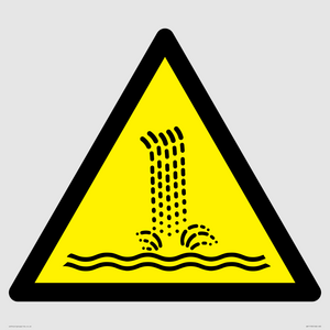 W517 Warning: Artificial waterfall/water cascade
